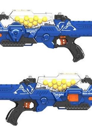 Бластер детский, стреляет поролоновыми шариками, zc7109