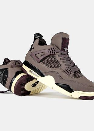 Мужские кроссовки a ma maniere x air jordan 4 violet ore4 фото