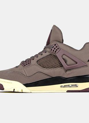 Мужские кроссовки a ma maniere x air jordan 4 violet ore6 фото