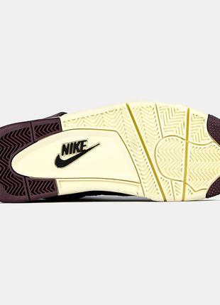Мужские кроссовки Nike Air Jordan 1 Low Centre Court White On White 23.5cm8 фото
