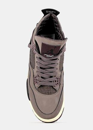 Мужские кроссовки a ma maniere x air jordan 4 violet ore3 фото