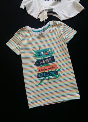 Комплект футболок impidimpi (германия) на 3-6 лет (размеры 98-116)2 фото