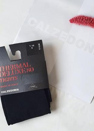 Чорні термоколготки 80ден calzedonia 🖤