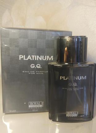 Platinum g.q. парфюмерная вода для мужчин  100мл