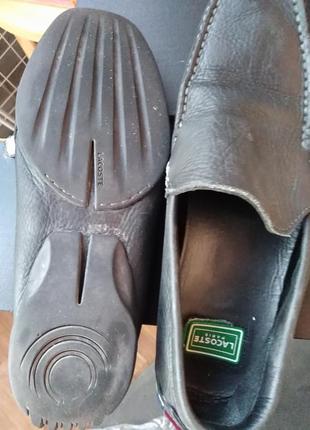 Lacoste    туфли, мокасины мужские lacoste# разгружаю1 фото