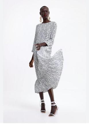 Медное платье белое мины платья в горошке от zara
