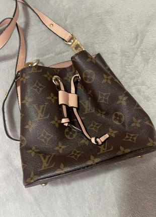 Сумка louis vuitton monogram коричнева