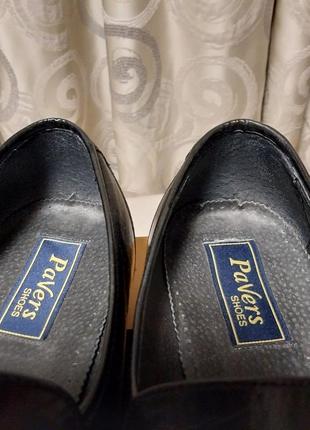 Качественные стильные кожаные испанские брендовые туфли pavers1 фото