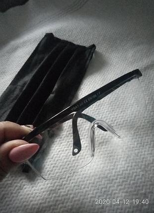 Очки для защиты глаз от попадания вируса