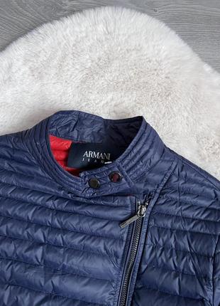 Armani jeans жіноча куртка ультратонкий пуховик армані оригінал7 фото