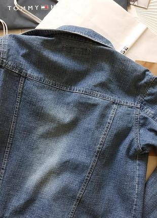 💛💚💙стильный джинсовый пиджак на 11-12лет на мальчика3 фото