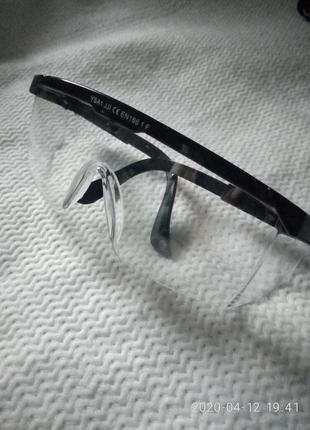 Очки для защиты глаз от попадания вируса2 фото