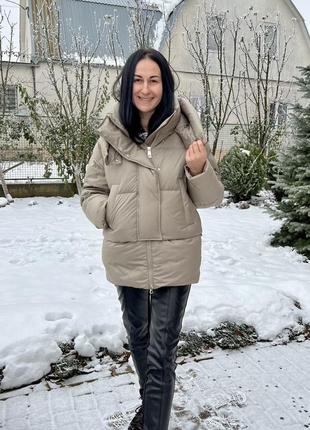 Пуховик трансформер оверсайз куртка