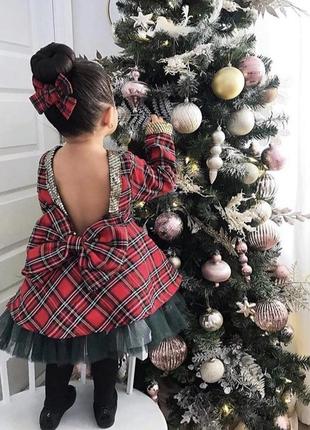 Сукня юбка новорічна плаття новий рік платье на рочок на годик новогоднее