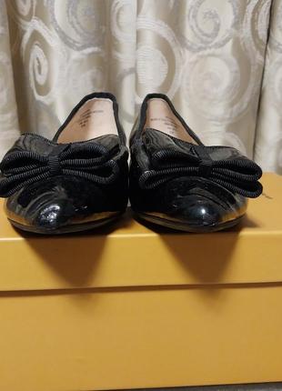 Лакированные туфли типа балетки nine west2 фото