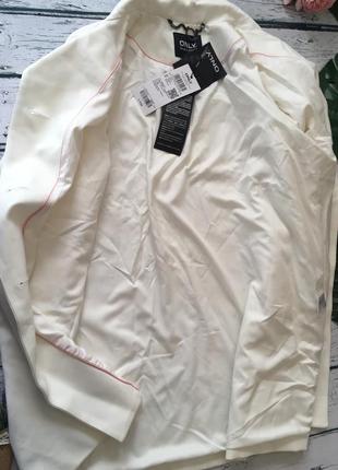 Белое пальто плащ only рукава 3/45 фото