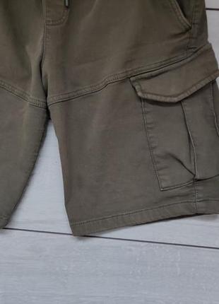 Качественные коттоновые стрейчевые шорты пояс 40-42 см м р9 фото