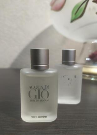 Acqua di gio giorgio armani 1996, edt, миниатюра, edt, оригинал, vintage