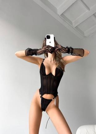 Корсет + трусики
