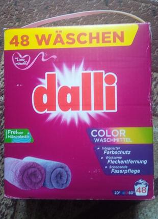Dalli color vollwaschmitel 3,12 kg високоякісний німецький порошок-концентрат на 48 циклів прання.1 фото