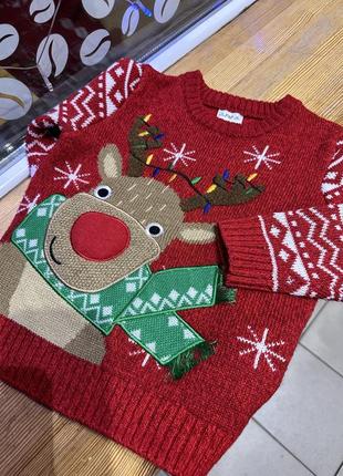 Свитер новогодний