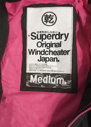 Женская куртка ветровка superdry5 фото