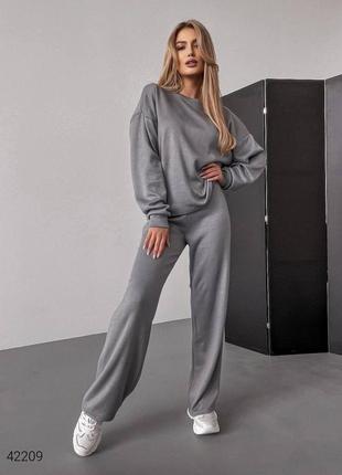 Стильний теплий ангоровий костюм