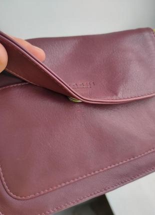 Шкіряна сумка yoshi lichfield жіноча сумка мессенджер крос боді yoshi5 фото