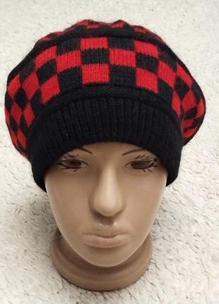 Дуже гарна шапочка двойная вязка р м ц 480 гр👍❄️❄️❄️