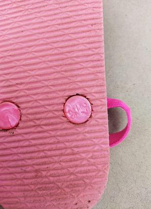 Детские вьетнамки для девочки,шлепки,шлепанцы фламинго