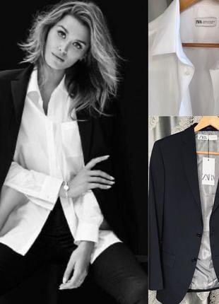 Піджак і сорочка zara