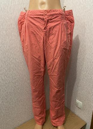 Летние коттоновые брюки. размер от 48 promod6 фото