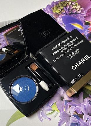 Chanel ombre premiere longwear powder eyeshadow тон 16 blue jean (оригінал)