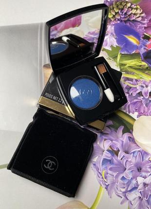 Chanel ombre premiere longwear powder eyeshadow тон 16 blue jean (оригінал)4 фото