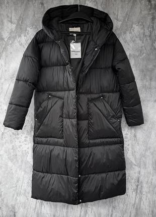 Жіночe зимове пальто, довга зимова куртка, оверсайз,батал, до 52/56, див. на заміри