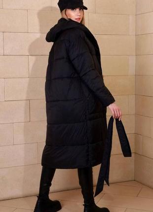 Женское зимнее пальто, длинная зимняя куртка, оверсайз,батал, до 52/56, см. на замеры5 фото