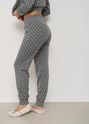 Жіноча піжама штани та кофта зірочки 146202 фото