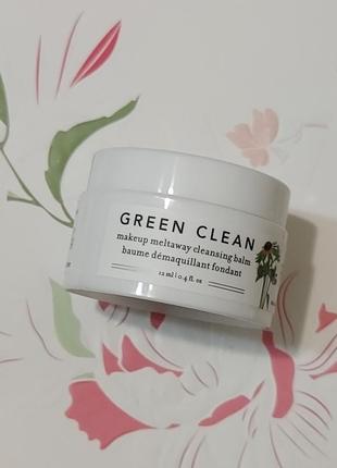 Бальзам для снятия farmacy green clean makeup removing cleansing balm2 фото