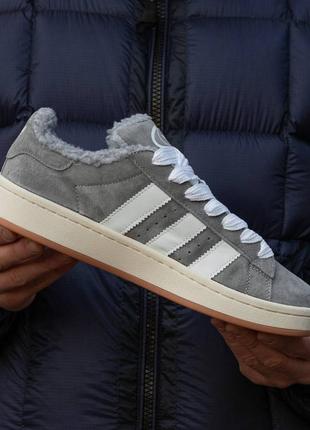 Adidas campus winter grey\white