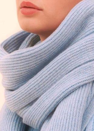 Кашемировый шарф палантин премиум бренд simon grey /6149/1 фото