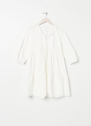 Платье бейби дол платья для беременной белое милое платье из натуральной ткани3 фото