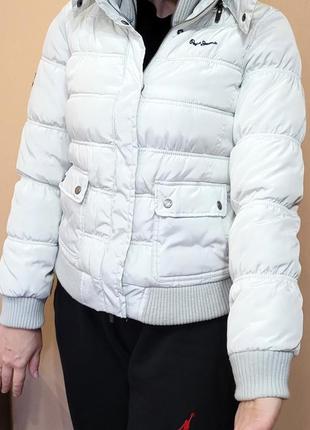 Очень классная зимняя куртка, пуховик pepe jeans в идеальном состоянии4 фото
