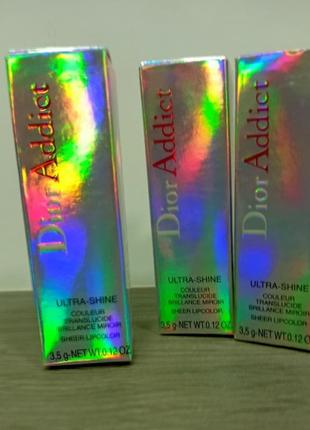Набір помад dior addict!!! 3шт!!