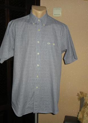 Рубашка-тениска мужская,размер м-l 48 размер от laine taylor1 фото