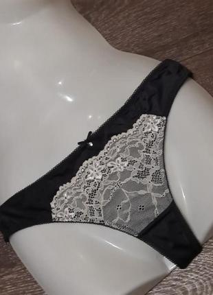 Брендові трусики бікіні з мереживом від no secret