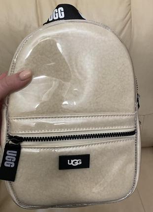 Рюкзак ugg прозорий овчина