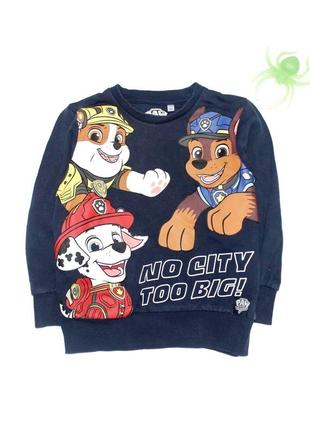 Кофта, свитшот paw patrol 7 лет