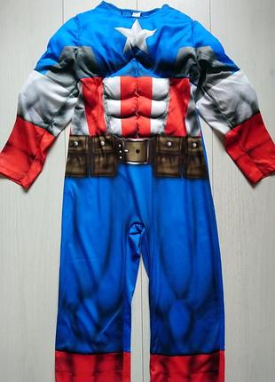 Карнавальний костюм капітан америка marvel captain america