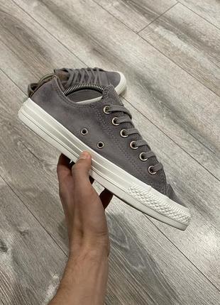 Женские замшевые кеды converse 38 р.3 фото