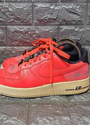 Кроссовки nike air force 1 '07 laser crimson(оригинал)